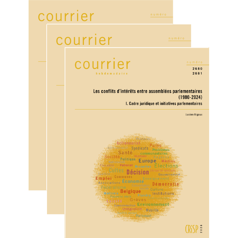 Les conflits d’intérêts entre assemblées parlementaires (1980⁠-⁠2024)  (3 numéros)