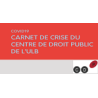 Carnets de crise du Centre de droit public