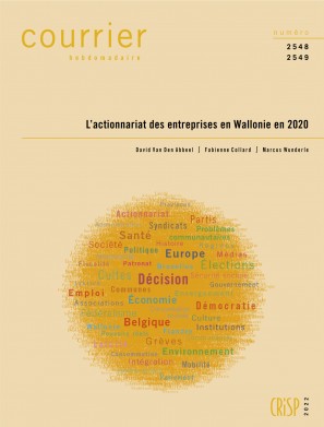 L’actionnariat des entreprises en Wallonie en 2020