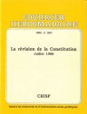 La révision de la Constitution. Juillet 1988
