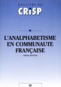 L'analphabétisme dans la Communauté française de Belgique (1992)